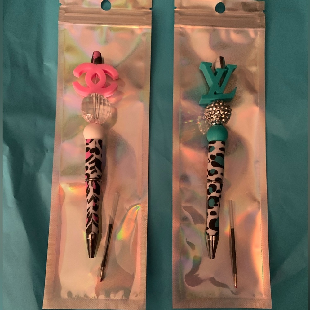 SOLD Beaded Pen 2 pack!!